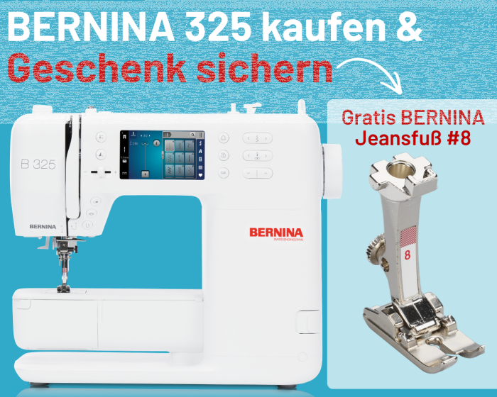 BERNINA 325 Nähmaschine inkl. Jeansfuß # 8