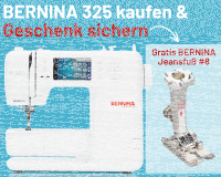 BERNINA 325 Nähmaschine inkl. Jeansfuß # 8