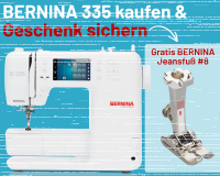 BERNINA 335 Nähmaschine inkl. Jeansfuß # 8