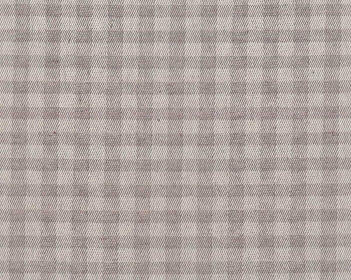 Baumwoll-Webstoff KARO KLEIN, hellgrau, Acufactum