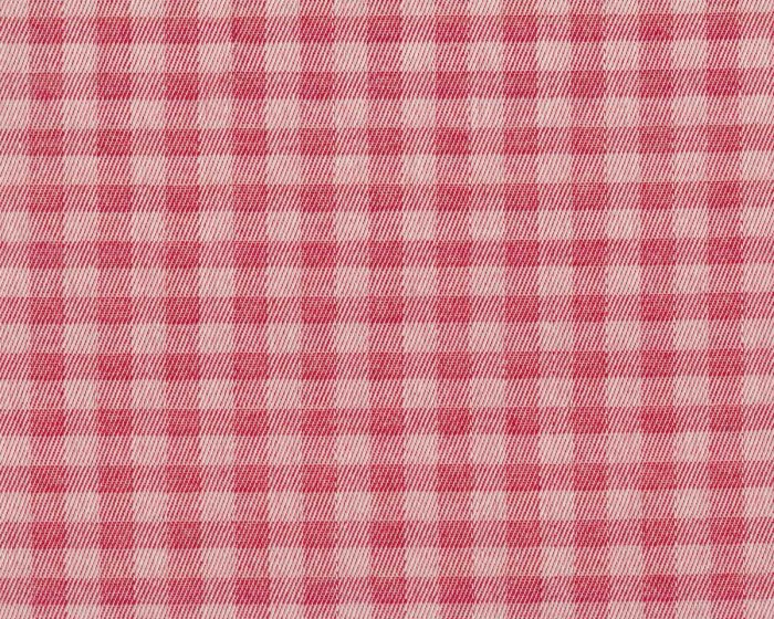 Baumwoll-Webstoff KARO KLEIN, rot, Acufactum