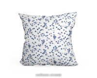 40 cm Reststück Baumwollstoff BLAUBEERWICHTEL, Silke Leffler, Acufactum