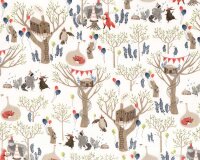 40 cm Reststück Patchworkstoff LOVE YOU TO THE MOON,...