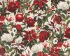 Patchworkstoff WINTER ENCHANTMENT, Blumen & Granatäpfel, creme, In The Beginning