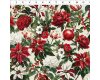 Patchworkstoff WINTER ENCHANTMENT, Blumen & Granatäpfel, creme, In The Beginning