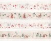 20-cm-Rapport Baumwollstoff STREIFEN WINTERZEIT, Sophia Drescher, Acufactum