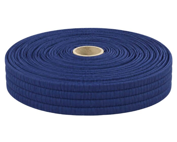 0,9 m - 1,40 m Teilstück Gepolstertes Ripsband STEPPER, 40 mm dunkelblau