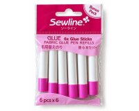 Nachfüllpack für Textil-Klebestift GLUE PEN, 6...