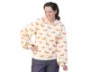 Baumwollsweatstoff DER DACKEL, hellbeige, Cherry Picking