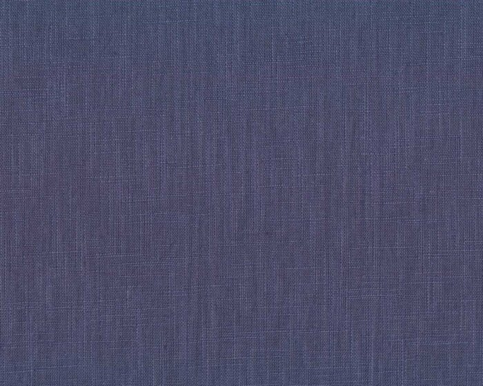 40 cm Reststück Leinenstoff ENZYM-WASHED, blaugrau, Hilco