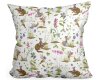 45 cm Reststück Baumwollstoff BLÜTENELFEN, lila, Acufactum