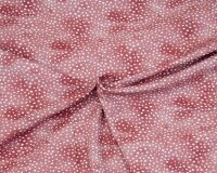 30 cm Reststück Baumwolljersey LUTIN DOTS,...