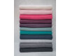 35 cm Reststück Baumwollfleece CASSY, pink meliert