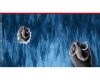 90-cm-Panel Sweatstoff ON THE ROCKS by Thorsten Berger, Mammut, blaugrau