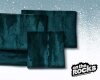 Sweatstoff ON THE ROCKS by Thorsten Berger, Batikoptik, dunkles petrol