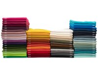 35 cm Reststück Sweatstoff French Terry MAIKE, marineblau, Swafing