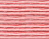 50 cm Reststück Baumwolljersey CAPTAIN STRIPE, feine Streifen, rot, Hilco
