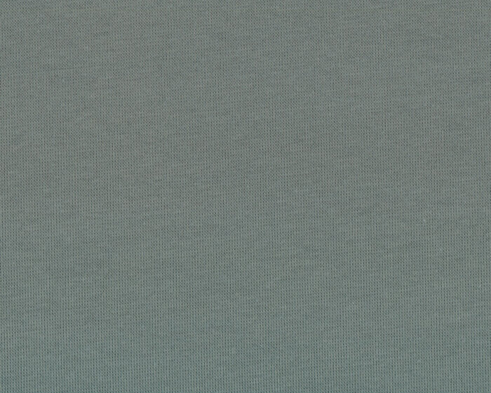 30 cm Reststück Organic-Baumwolljersey SOLID RIBBING, grüngrau, Bloome Copenhagen
