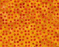 55 cm Reststück Batik-Patchworkstoff BALI DOTS...