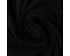 60 cm Reststück Micro-Fleece FIONA, einfarbig, schwarz