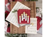 Baumwollstoff WEIHNACHTSMUSIKANTEN, Silke Leffler, Acufactum