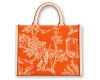 Dekostoff Toile de Jouy ANGELOT, Landschaft, orange