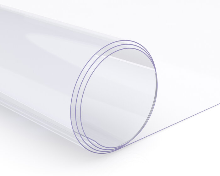 PVC-Klarsichtfolie CRISTALLIN, Meterware zum Nähen, transparent