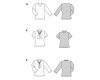 Schnittmuster Shirt mit Schluppe, burda easy 5689