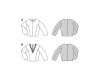 Schnittmuster Shirt mit extravagantem Ausschnitt, burda style 5697