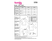 Schnittmuster, basic Shirt, burda easy 5705