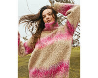 Schnittmuster kuscheliger Pullover, Rollkragen, burda 5710