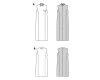 Schnittmuster Shiftdress & Etuikleid, burda style 5713