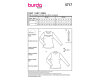 Schnittmuster Shirt mit Cutout oder Stehkragen, burda style 5717