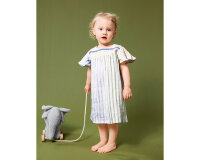 Schnittmuster für Kinder Kleid mit Flügelärmeln, burda kids 9201