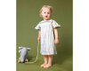 Schnittmuster für Kinder Kleid mit Flügelärmeln, burda kids 9201