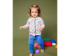 Schnittmuster für Kinderjacke mit Rüschen, burda kids 9203
