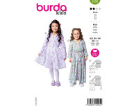 Schnittmuster Kleid für Kinder mit Gürtel,...