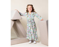 Schnittmuster Kleid für Kinder mit Gürtel, burda kids 9206