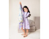 Schnittmuster Kleid für Kinder mit Gürtel, burda kids 9206