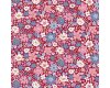 Patchworkstoff VILLAGE LIFE, Vintage-Blumen, weinrot, Tilda
