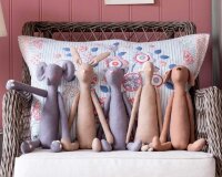 Puppenstoff DOLL FABRIC, einfarbig, sand, Tilda