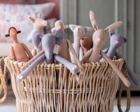 Puppenstoff DOLL FABRIC, einfarbig, sand, Tilda