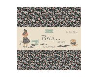 Precuts Charme Pack Baumwollstoff BRIE BASICS, Tilda