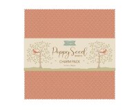 Precuts Charme Pack Baumwollstoff POPPY SEED BASICS, Tilda