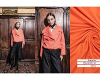 Baumwoll-Twillstoff WOVEN TWILL, terracotta, Fibre Mood
