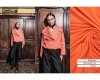Baumwoll-Twillstoff WOVEN TWILL, terracotta, Fibre Mood