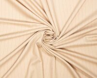 Viskose-Webstoff BAMBUS, Nadelstreifen, beige, Fibre Mood