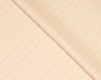 Viskose-Webstoff BAMBUS, Nadelstreifen, beige, Fibre Mood