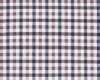 Baumwollstoff TRENCH CHECK, Karo, blau-braun, Fibre Mood