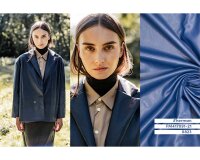 Kunstleder VEGAN LEATHER, dunkelblau, Fibre Mood